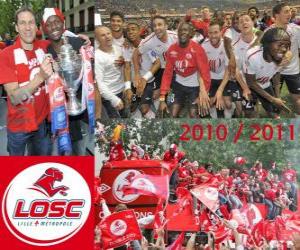 yapboz Losco Lille, Fransız futbol ligi şampiyonu, Ligue 1 2010-2011